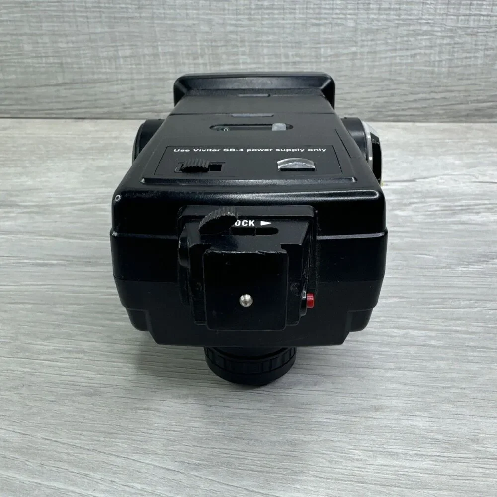 Vivitar 285-HV Zoom Thyristor Shoe Mount Flash Untested